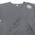 BLOOPER CLOTHING: Monogrammed Cinch Waist Cover Up