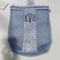 BLOOPER BAG: Monogrammed Shower Bag
