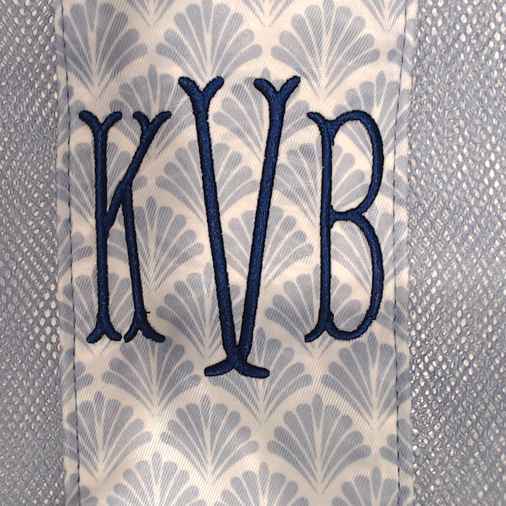 BLOOPER BAG: Monogrammed Shower Bag