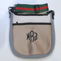 BLOOPER BAG: Monogrammed Neoprene Crossbody