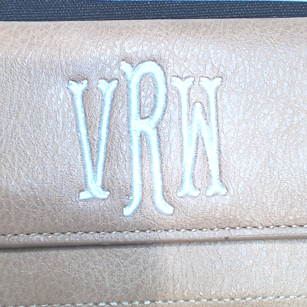 BLOOPER ACCESSORY: Monogrammed Phone Wallet Wristlet