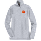Clemson Tigers Pullover Sweatshirt | Heathered Gray