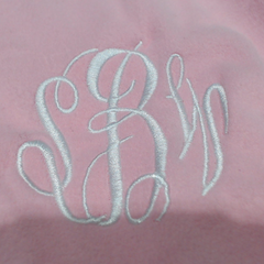 BLOOPER CLOTHING: Monogrammed Sequin Hearts Sweatshirt