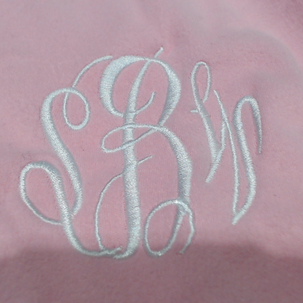 BLOOPER CLOTHING: Monogrammed Sequin Hearts Sweatshirt