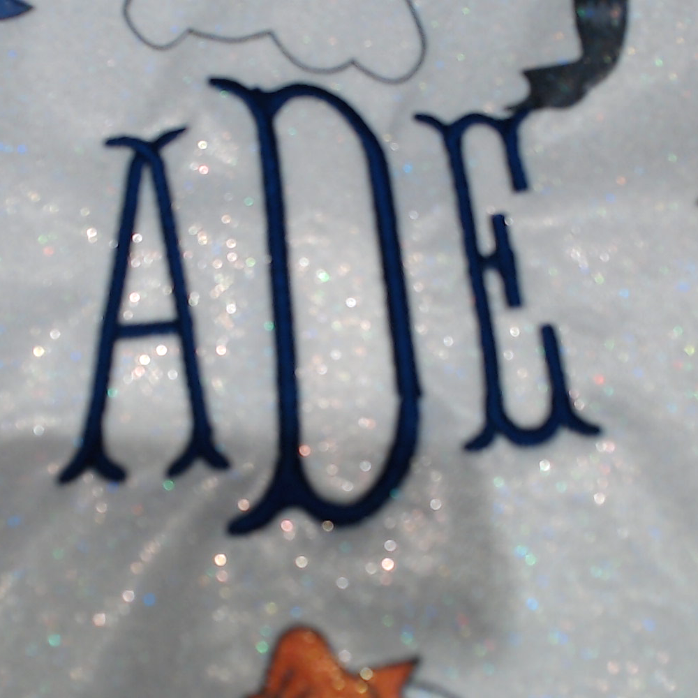 BLOOPER BAG: Monogrammed Halloween Bag