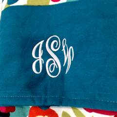 BLOOPER SWIM: Monogrammed Beach Towel