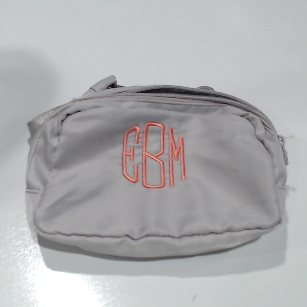 BLOOPER BAG: Monogrammed Belt Bag
