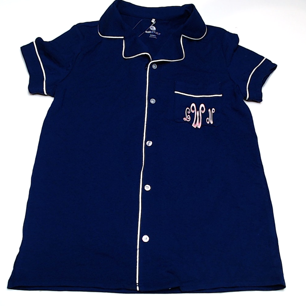 BLOOPER CLOTHING: Monogrammed Classic Sleep Shirt