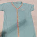 BLOOPER SWIM: Monogrammed Accent Cover Up