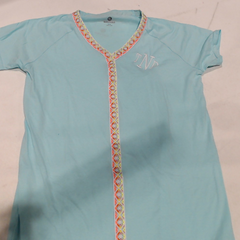 BLOOPER SWIM: Monogrammed Accent Cover Up
