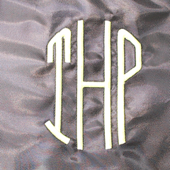 BLOOPER BAG: Monogrammed Cinch Bag