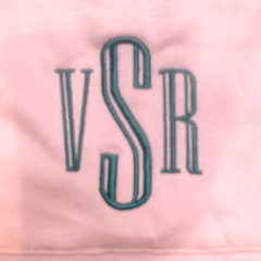 BLOOPER SWIM: Monogrammed Cover Up