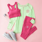 Personalized Leggings | Hot Pink