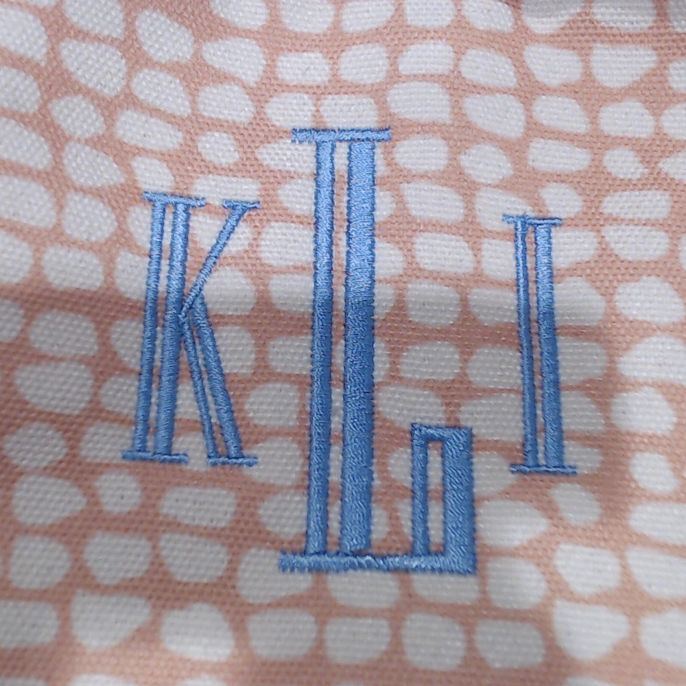BLOOPER ACCESSORY: Monogrammed Bible Carrier