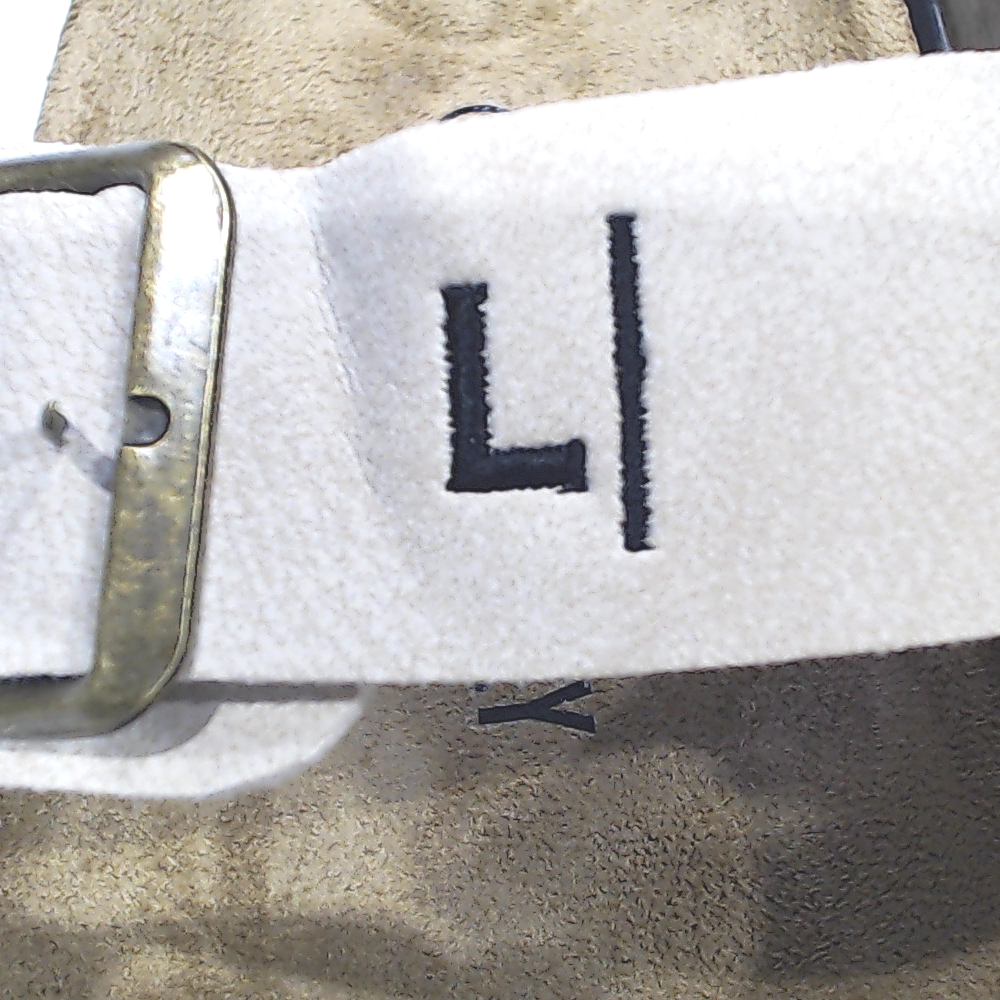 BLOOPER SHOES: Monogrammed Double Strap Sandals