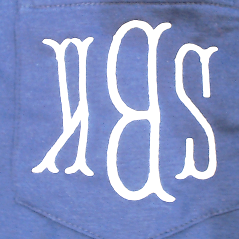 BLOOPER CLOTHING: Monogrammed Midi Dress