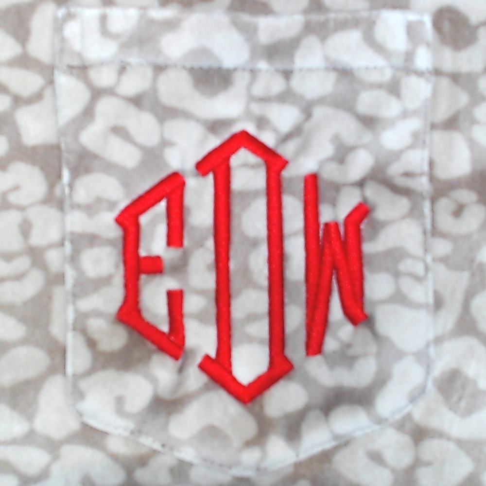 BLOOPER CLOTHING: Monogrammed Softspun Lounge Shirt