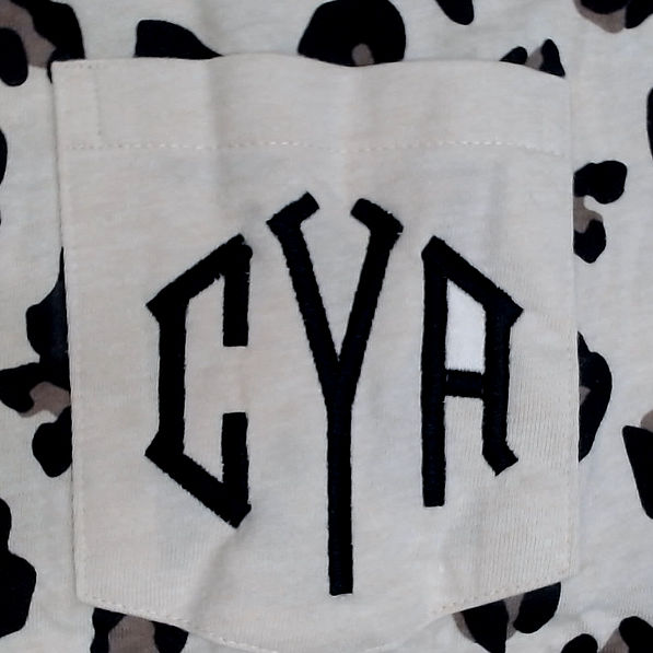 BLOOPER CLOTHING: Monogrammed Long Sleeve Shirt