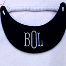 BLOOPER ACCESSORY: Monogrammed Bride Tribe Visor