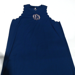 BLOOPER CLOTHING: Monogrammed Midi Dress