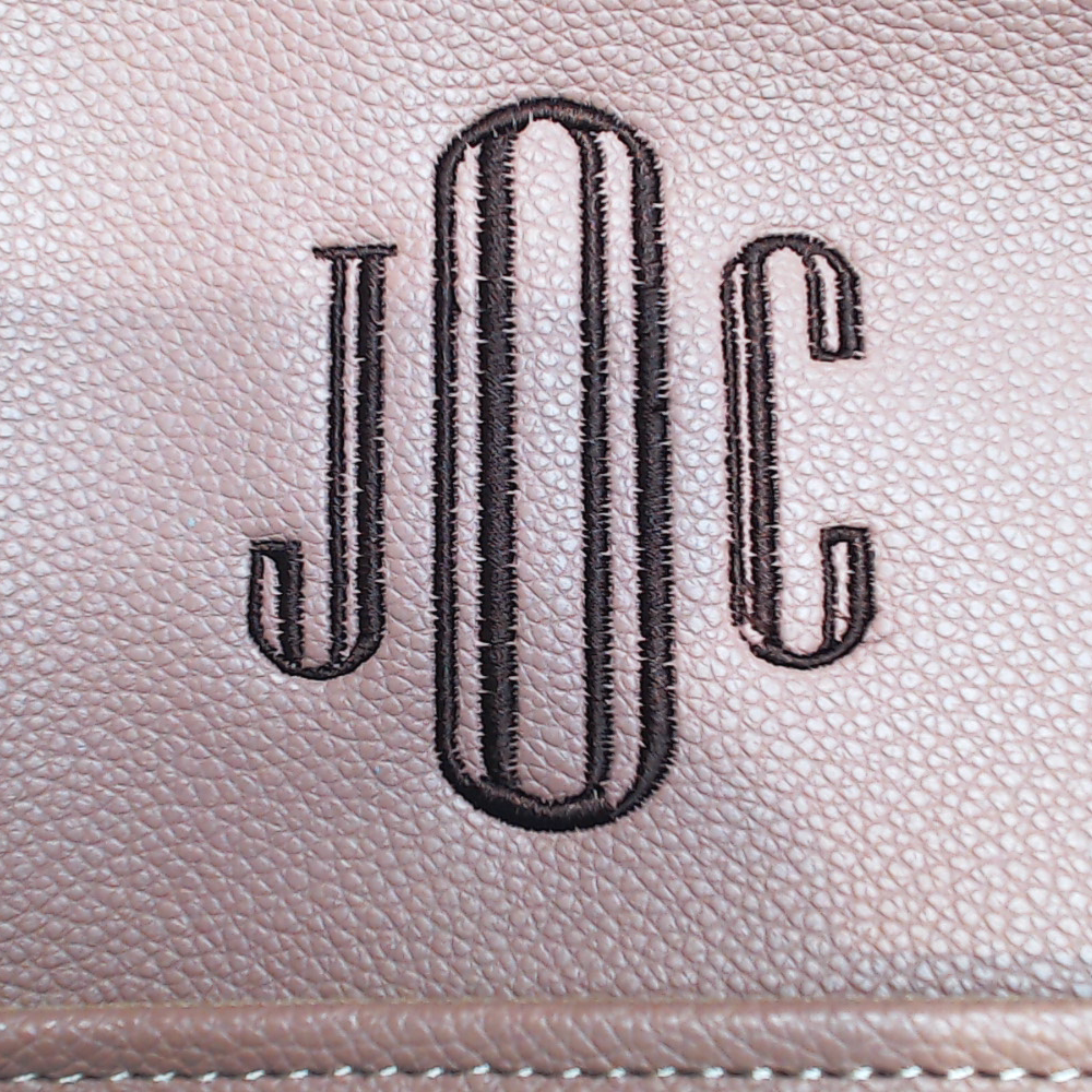 BLOOPER ACCESSORY: Monogrammed Bible Carrier Bag