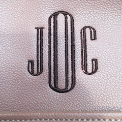 BLOOPER ACCESSORY: Monogrammed Bible Carrier Bag