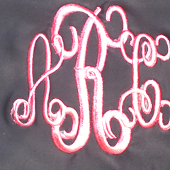 BLOOPER SWIM: Monogrammed Bandeau Top