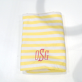 BLOOPER SWIM: Monogrammed Beach Towel