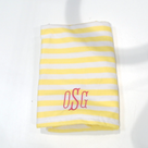BLOOPER SWIM: Monogrammed Beach Towel
