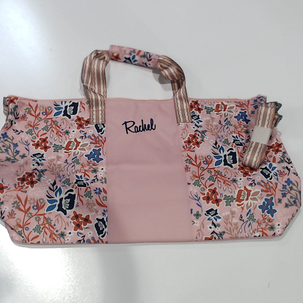 BLOOPER BAG: Monogrammed Weekend Bag