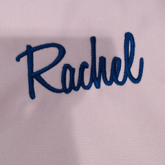 BLOOPER BAG: Monogrammed Weekend Bag