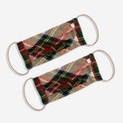 Plaid Face Mask Set | Camel Plaid