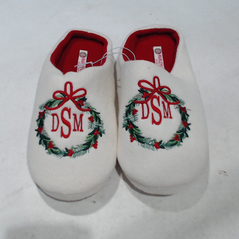 BLOOPER SHOES: Monogrammed Slippers
