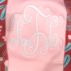 BLOOPER ACCESSORY: Monogrammed Luggage Cover