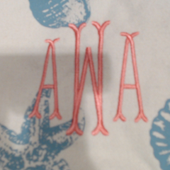 BLOOPER BAG: Monogrammed Hobo Bag