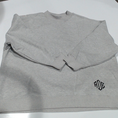 BLOOPER CLOTHING: Monogrammed Mockneck Sweatshirt