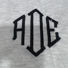 BLOOPER CLOTHING: Monogrammed Mockneck Sweatshirt