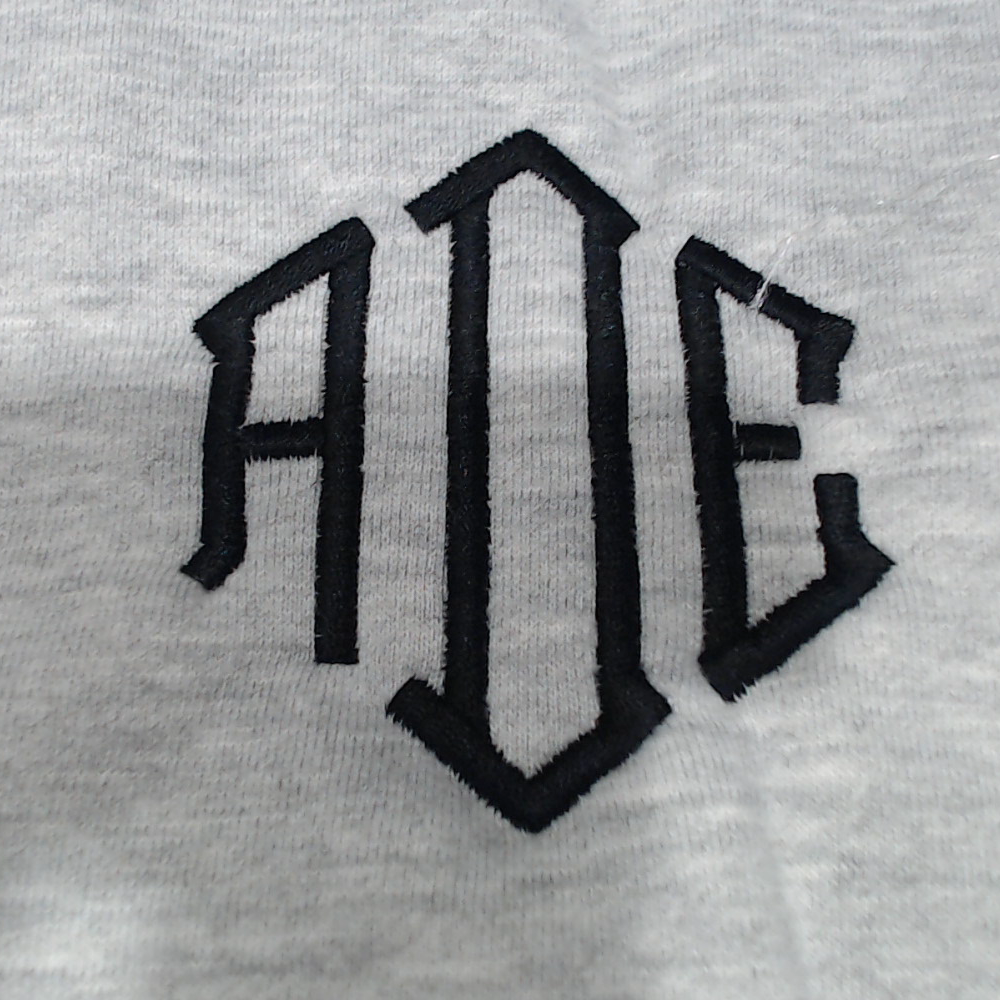 BLOOPER CLOTHING: Monogrammed Mockneck Sweatshirt