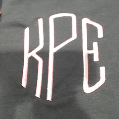 BLOOPER CLOTHING: Monogrammed Waffle Knit Pullover