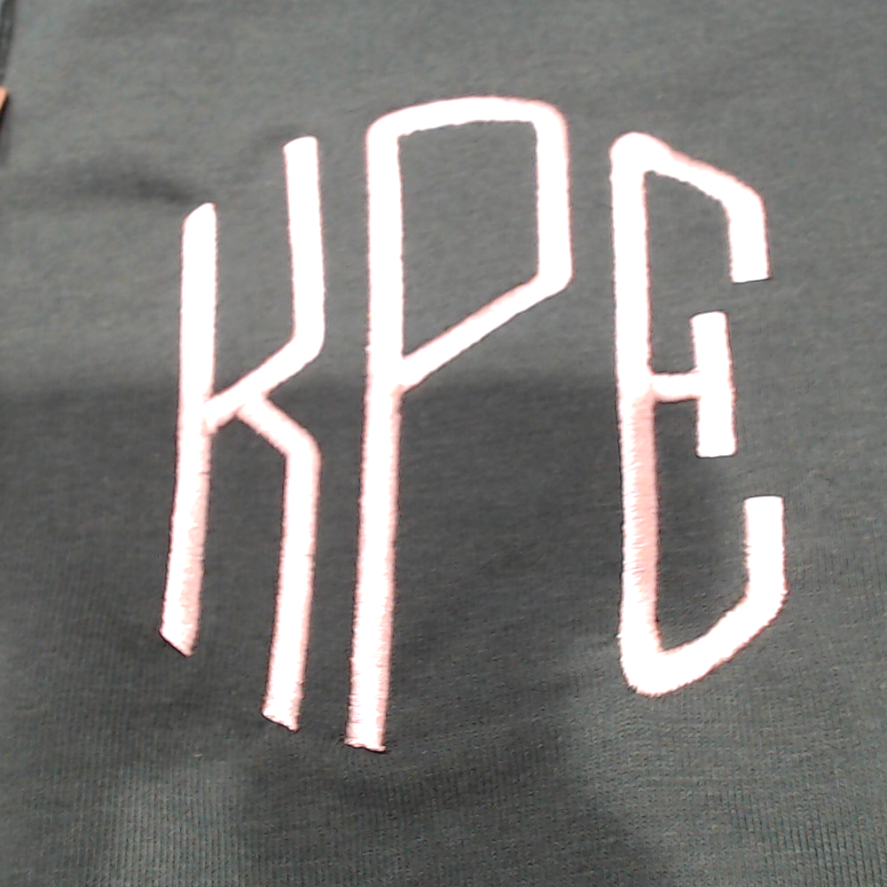 BLOOPER CLOTHING: Monogrammed Waffle Knit Pullover