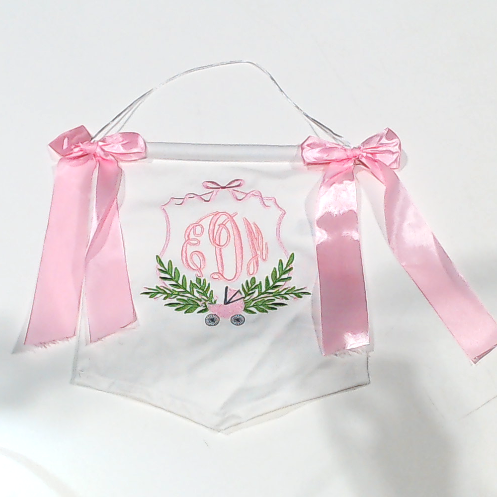 BLOOPER KIDS: Personalized New Baby Banner