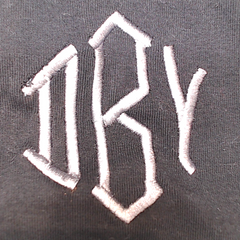 BLOOPER CLOTHING: Monogrammed Cowl Neck Poncho