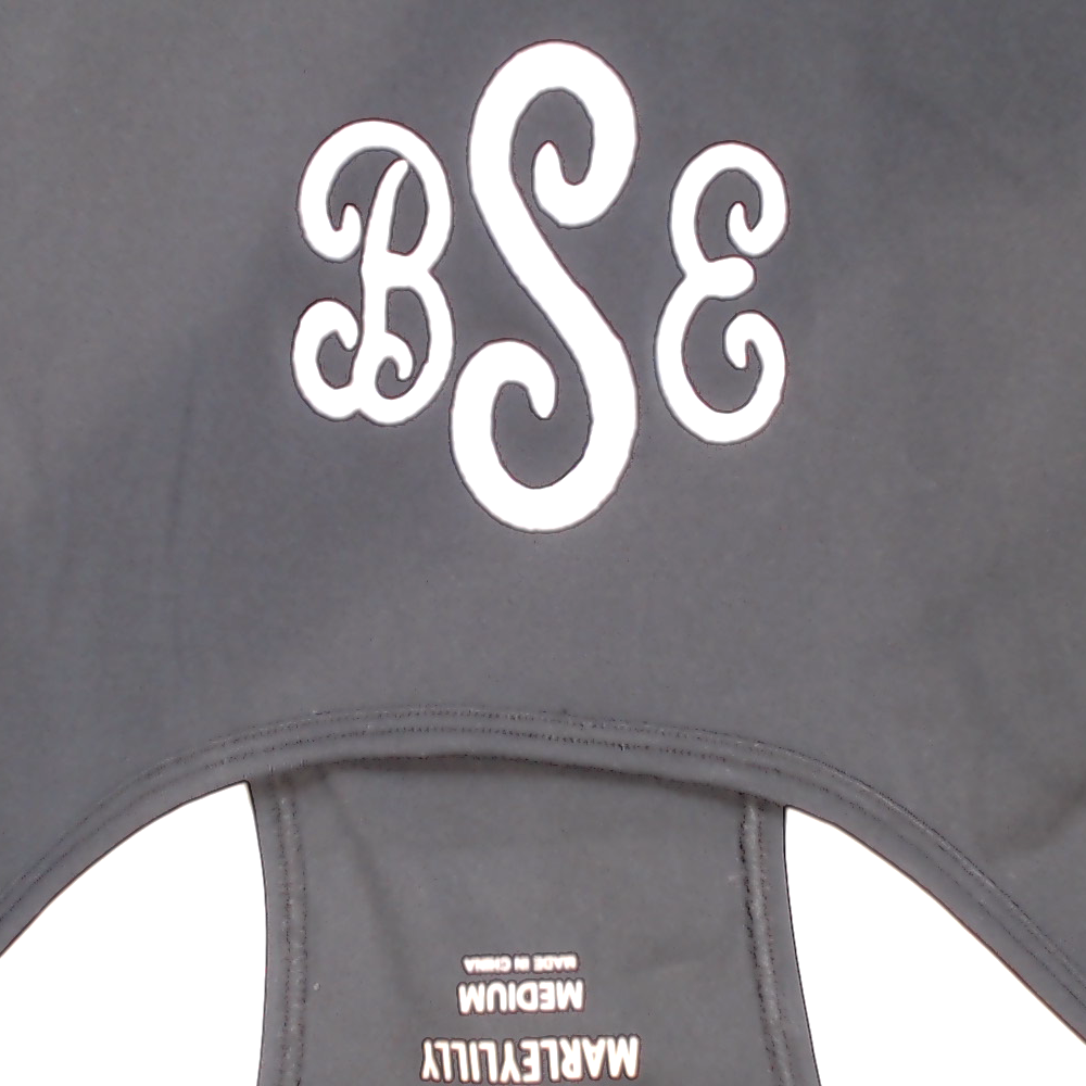 BLOOPER CLOTHING: Monogrammed Exercise Dress