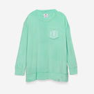 Monogrammed Softspun Sweatshirt | Mint