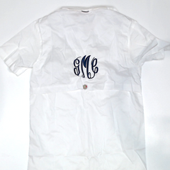 BLOOPER CLOTHING: Monogrammed Fishing Shirt