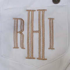 BLOOPER CLOTHING: Monogrammed Crewneck Sweatshirt