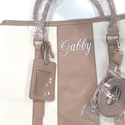 BLOOPER BAG: Monogrammed Weekender Bag - Promotional