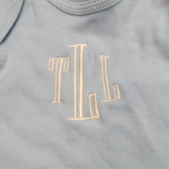 BLOOPER KIDS: Monogrammed Baby Layette Gown