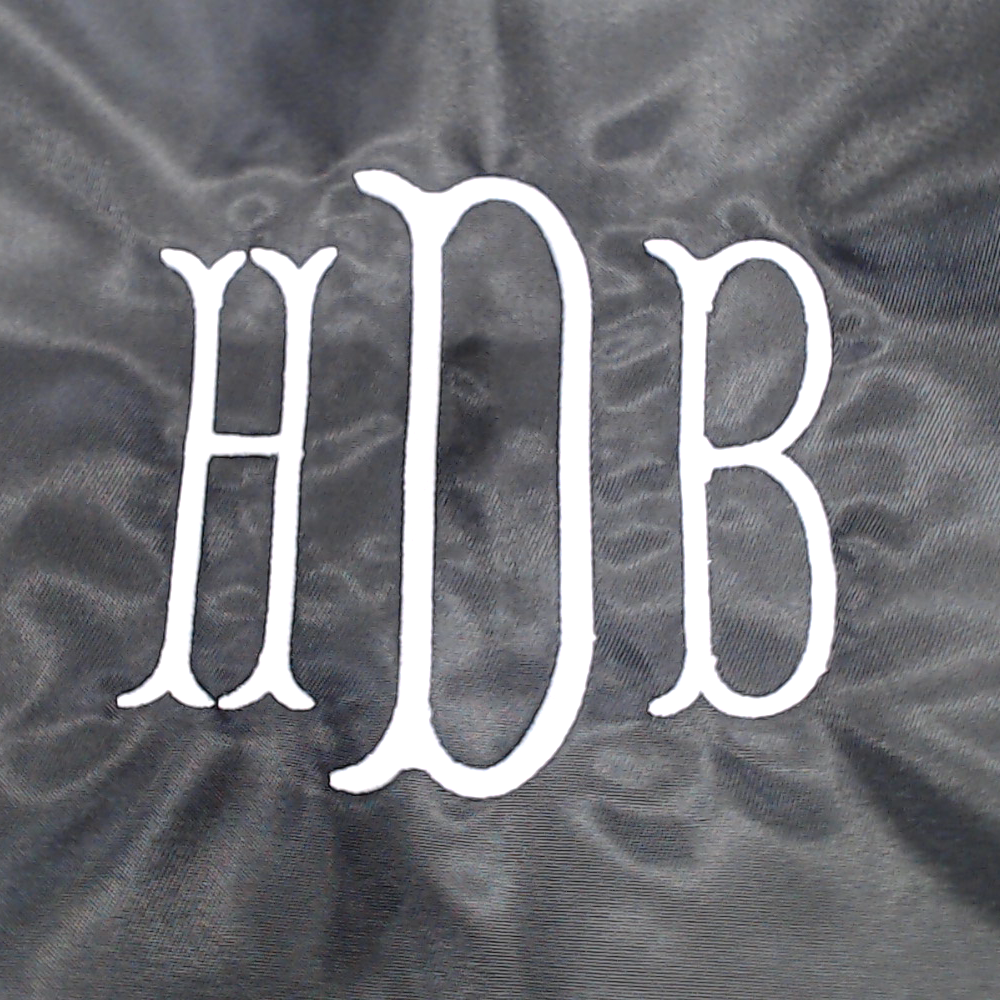 BLOOPER BAG: Monogrammed Packable Garment Bag