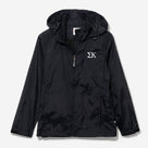 Sigma Kappa Lightweight Rain Jacket | Black
